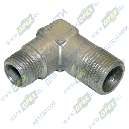 70-3506033 Фитинг (угольник); Рнаруж=М16х1,5/М20х1,5 резьба коническая; L=40х45 МТЗ РУП